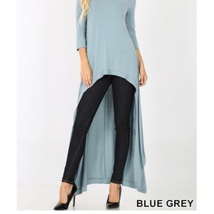 High Low Longline Top